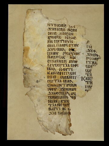 feuillet de codex ; fragment