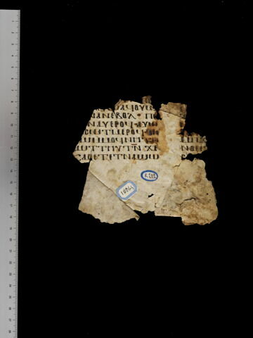 feuillet de codex ; fragment