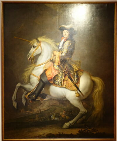 Portrait équestre de Louis XIV