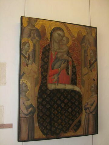 La Vierge de Majesté entourée de six anges, image 2/2