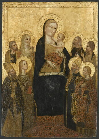 La Vierge et l'Enfant avec huit saints