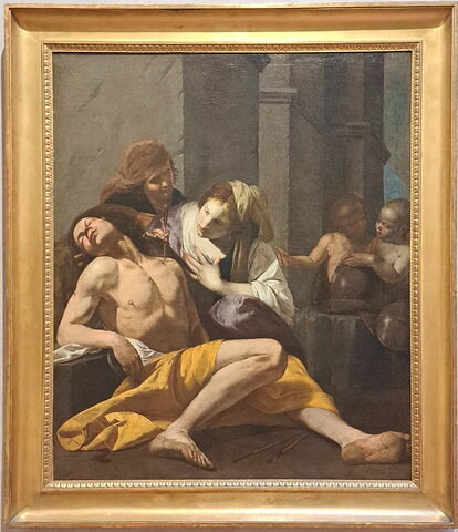 Saint Sébastien soigné par sainte Irène