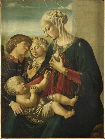 Vierge adorant l'Enfant, image 1/10