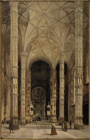 Intérieur de l'église de Bélem à Lisbonne, image 1/2