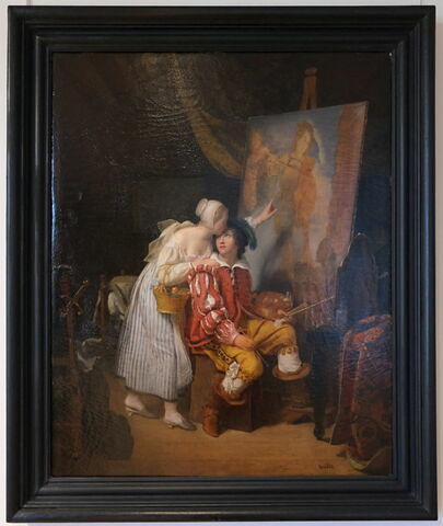 La Peinture. Van Dyck peignant son premier tableau