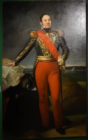 Portrait en pied du maréchal Gérard