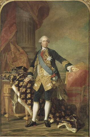 Portrait en pied de Louis XV, image 1/2