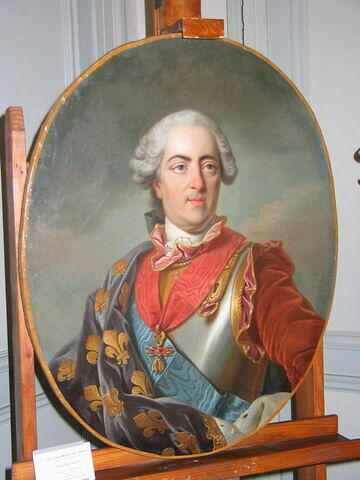 Portrait en buste de Louis XV, image 1/4