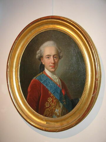 Portrait en buste du duc de Berry, futur Louis XVI, à l'âge de 15 ans