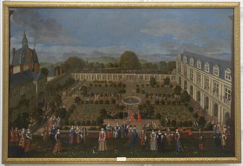 Fête donnée au Palais ducal en l'honneur de Louis XIV en septembre 1673, image 1/1
