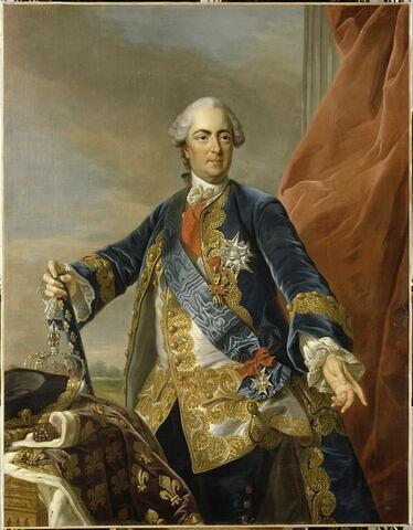 Portrait de Louis XV en buste, image 1/2