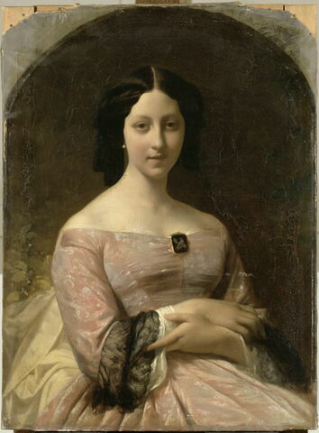 Portrait de Mlle A.C. Brémond, fille de l'artiste