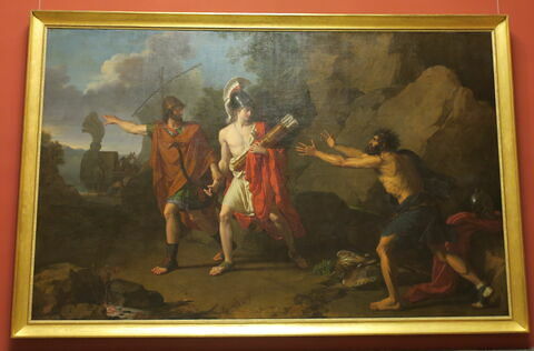 Neptolème et Ulysse enlèvent à Philoctète les flèches d'Hercule, image 1/1