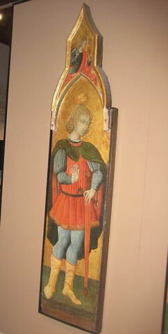 Saint Vittorino (?) (au-dessus : l'Ange de l'Annonciation), image 2/2