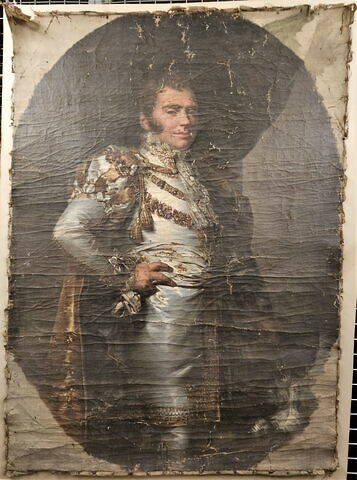 Portrait en buste de Charles-Ferdinand d'Artois, duc de Berry, futur Charles X