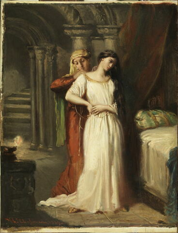 Le coucher de Desdémone. (Shakespeare, Othello, acte IV, scène 3).