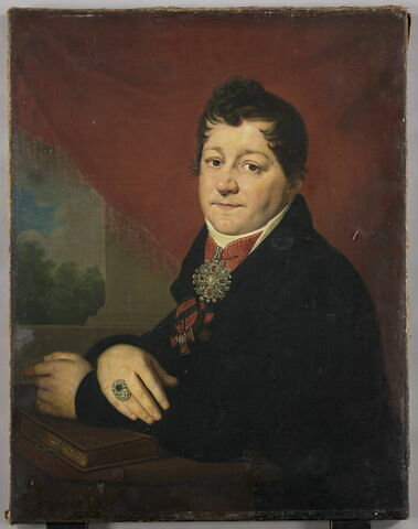 Portrait de Serguei Savvitch Iakovlev (1763-1818) industriel et conseiller d'état