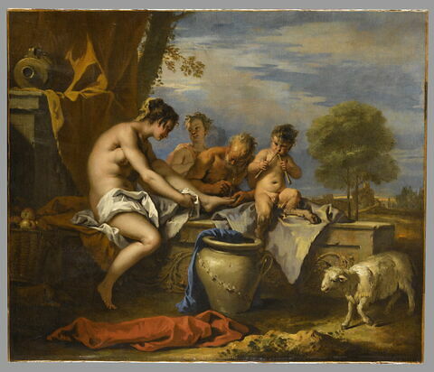 Nymphes et satyres