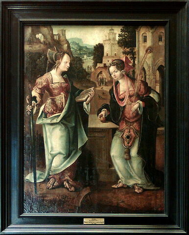 Sainte Catherine et sainte Barbe, image 3/3