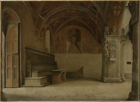 Un tribunal civil italien au quinzième siècle dans le palais des podestats à Pistoia, image 4/4