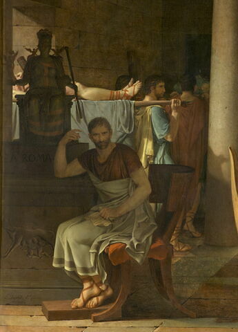 Les licteurs rapportent à Brutus les corps de ses fils., image 4/12