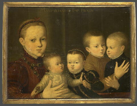 Portrait de cinq des enfants de l'empereur d'Allemagne Maximilien II