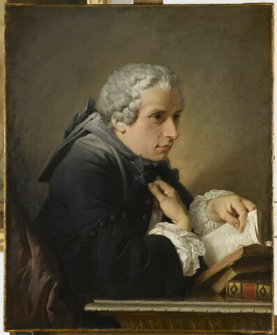 Portrait présumé de Jacques-Antoine de Lironcourt, autrefois dit : portrait présumé de Giuseppe Baretti (1719-1789), image 1/4
