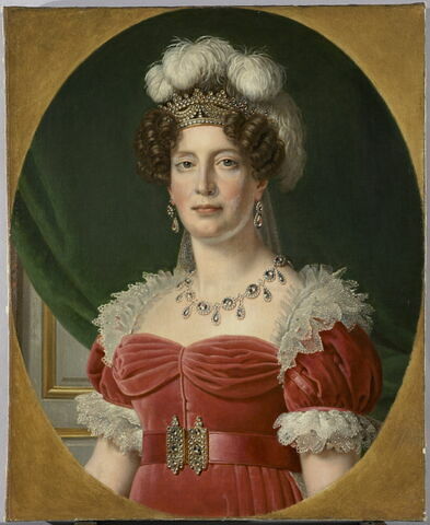 Portrait en buste de Marie-Thérèse Charlotte de France, duchesse d'Angoulême