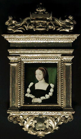 Anne Stuart, dit autrefois Portrait présumé d'Anne de La Queille, ou encore:  Portrait de Jacqueline de Rohan-Gyé., image 9/9
