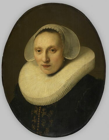 Portrait de Cornélia Pronck, épouse d'Albert Cuyper, à l’âge de trente-trois ans