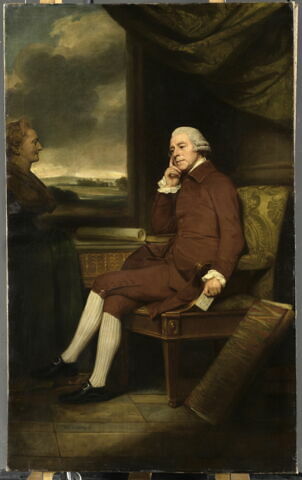 Portrait de Ralph Willett (1719- 1795), bibliophile et collectionneur, dit autrefois, à tort, Portrait de Sir John Stanley, image 2/3
