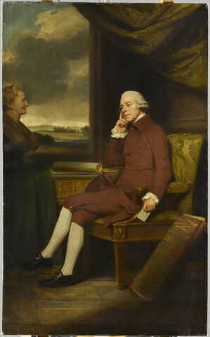 Portrait de Ralph Willett (1719- 1795), bibliophile et collectionneur, dit autrefois, à tort, Portrait de Sir John Stanley