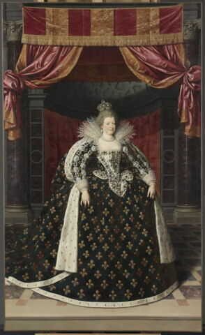 Marie de Médicis (1573-1642), reine de France, régente de 1610 à 1614