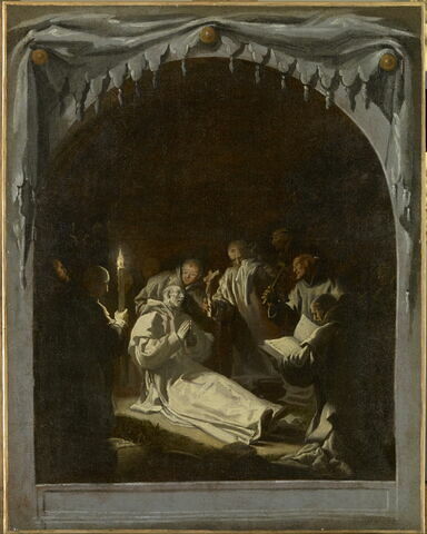 La Mort de saint Bruno (en 1101)