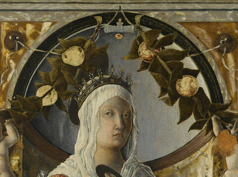 La Vierge allaitant l'Enfant avec huit anges musiciens, image 3/10