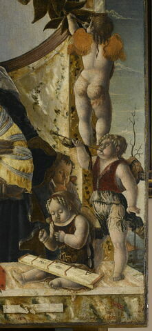 La Vierge allaitant l'Enfant avec huit anges musiciens, image 6/10