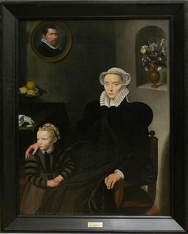 Portrait d'une veuve âgée de quarante ans et d'un enfant, image 2/2