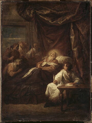 La mort de saint Ambroise, image 3/3