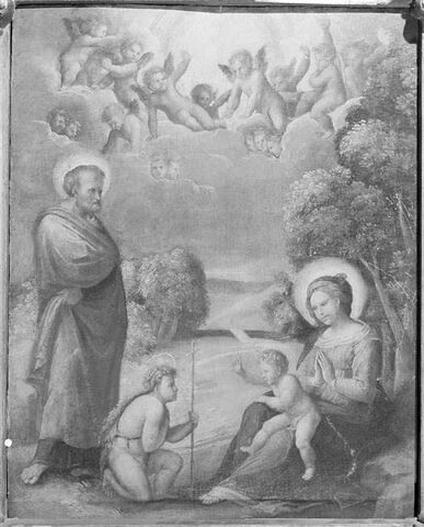 La Sainte Famille avec le petit saint Jean Baptiste, image 14/14