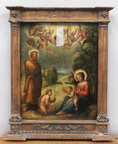La Sainte Famille avec le petit saint Jean Baptiste, image 4/14