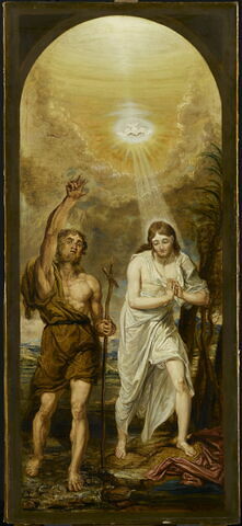 Le Baptême du Christ, 1841, image 2/2