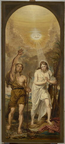 Le Baptême du Christ, 1841, image 1/2