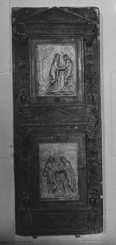 Le Mariage de la Vierge et la Visitation, éléments du monument funéraire d'Emeric Schillinck, chantre de Saint-Lambert de Liège de 1550 à sa mort en 1565, image 4/4