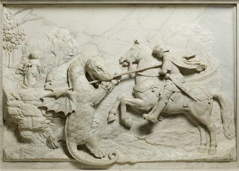 Saint Georges combattant le dragon, image 12/14