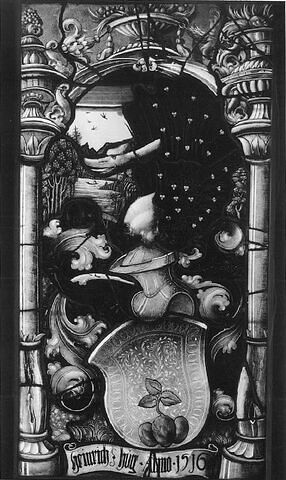 Panneau rectangulaire aux armes de Heinrich Hug von Sulz, image 1/1