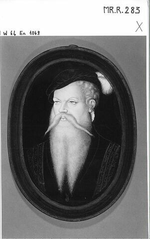 Plaque : Portrait de Jean-Philippe, comte rhénan (dynastie des Wildgrafen et Rheingrafen), image 3/3