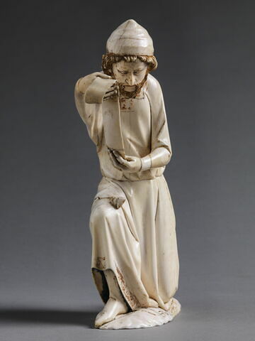 Statuette : Nicodème provenant du groupe de la Descente de Croix, image 5/13