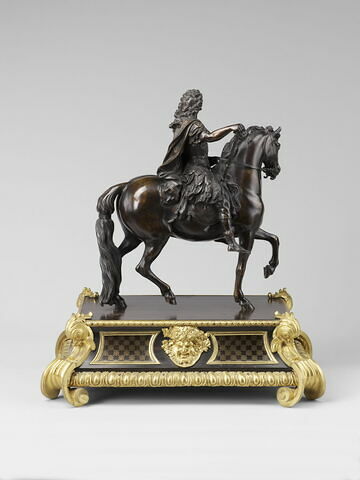 Statue équestre de Louis XIV en empereur romain, image 5/7