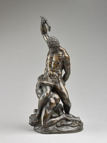 Groupe sculpté : Samson et les Philistins, image 2/4