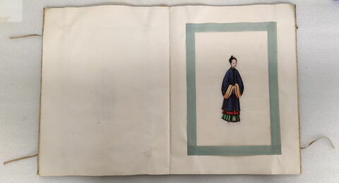 Album contenant douze dessins représentant des dignitaires dans de luxueux habits, image 19/31